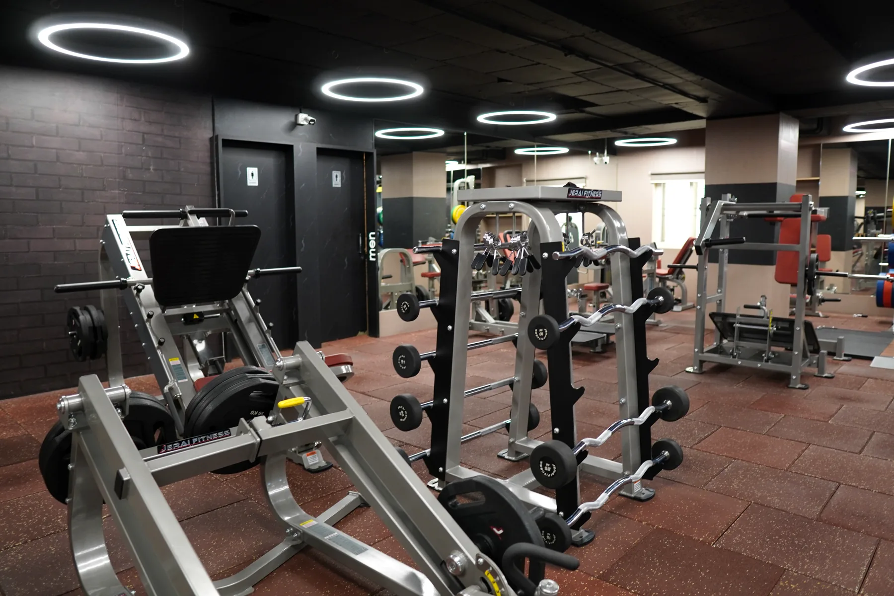 Modern strength training equipment